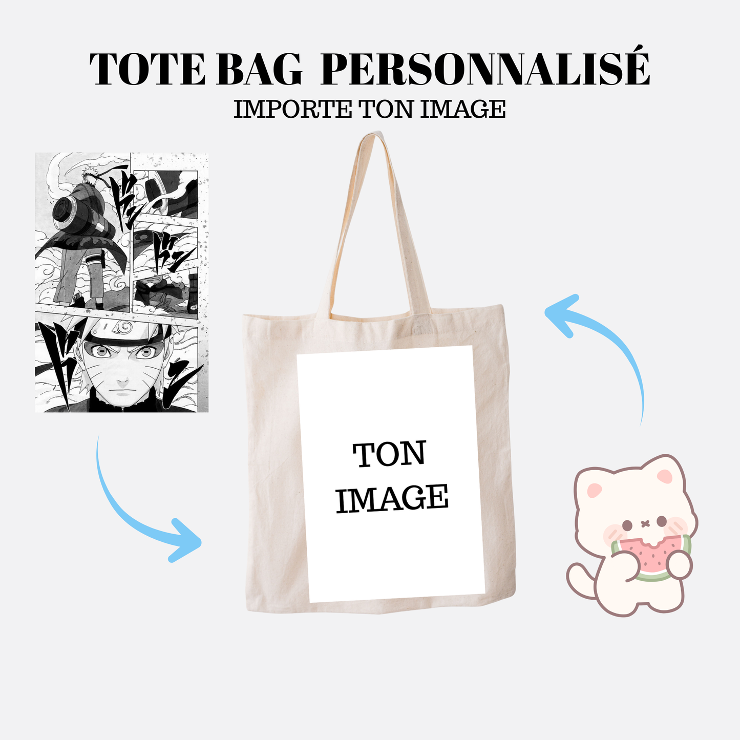 TOTE BAG PERSONNALISÉ