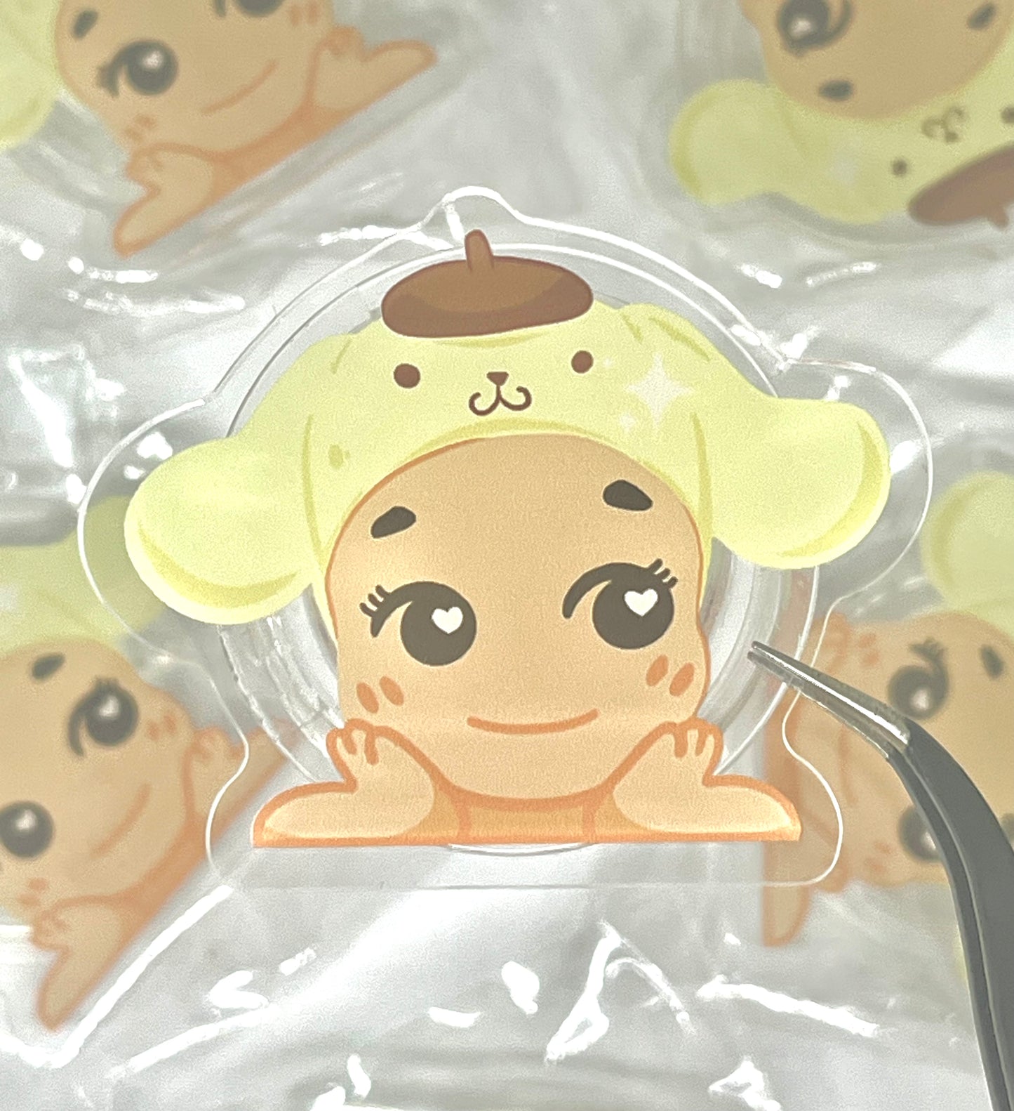 PHONE GRIP POMPOMPURIN
