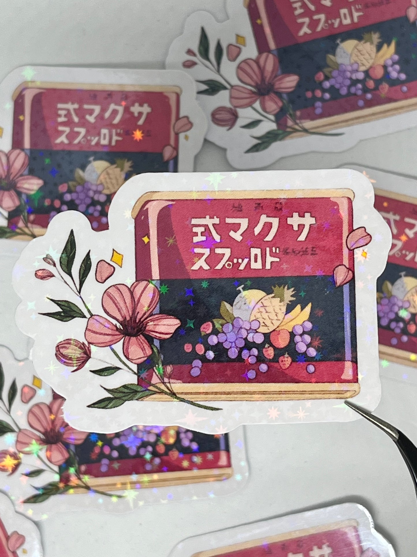 STICKERS BOITE BONBON